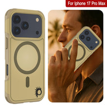 Charger l&#39;image dans la galerie, Punkcase iPhone 17 Pro Max Case, [Spartan 2.0 Series] Couverture lourde robuste claire avec protecteur d&#39;écran intégré [jaune]
