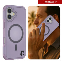 Load image into Gallery viewer, Punkcase iPhone 17 Case, [Spartan 2.0 Series] Couverture lourde robuste claire avec protecteur d&#39;écran intégré [Lilac]
