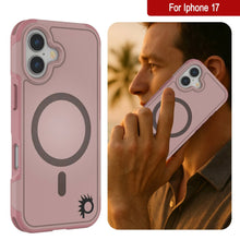 Charger l&#39;image dans la galerie, Punkcase iPhone 17 Case, [Spartan 2.0 Series] Couverture lourde robuste claire avec protecteur d&#39;écran intégré [rose]
