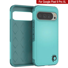 Charger l&#39;image dans la galerie, Punkcase Google Pixel 9 Pro XL Case, [Spartan 2.0 Series] Couverture lourde robuste claire avec protecteur d&#39;écran intégré [bleu]
