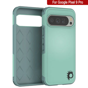 Punkcase Google Pixel 9 Pro Case, [Spartan 2.0 Series] Couverture lourde robuste claire avec protecteur d'écran intégré [Teal]