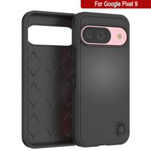 Charger l&#39;image dans la galerie, Punkcase Google Pixel 9 Case, [Spartan 2.0 Series] Couverture lourde robuste claire avec protecteur d&#39;écran intégré [noir]
