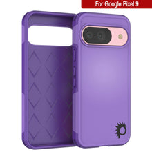 Charger l&#39;image dans la galerie, Punkcase Google Pixel 9 Case, [Spartan 2.0 Series] Couverture lourde robuste claire avec protecteur d&#39;écran intégré [Purple]
