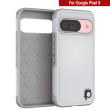 Charger l&#39;image dans la galerie, Punkcase Google Pixel 9 Case, [Spartan 2.0 Series] Couverture lourde robuste claire avec protecteur d&#39;écran intégré [blanc]
