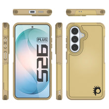 Load image into Gallery viewer, PunkCase Coque pour Galaxy S26+ Plus [Série Spartan 2.0] Coque transparente robuste et résistante [Jaune]
