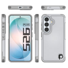 Load image into Gallery viewer, PunkCase Coque pour Galaxy S26+ Plus [Série Spartan 2.0] Coque transparente robuste et résistante [Blanc]
