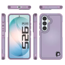 Load image into Gallery viewer, PunkCase Coque pour Galaxy S26+ Plus [Série Spartan 2.0] Coque transparente robuste et résistante [Lilas]
