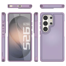 Load image into Gallery viewer, PunkCase Coque pour Galaxy S26 Ultra [Série Spartan 2.0] Coque transparente robuste et résistante [Lilas]
