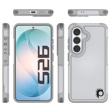 Load image into Gallery viewer, PunkCase Coque pour Galaxy S26 [Série Spartan 2.0] Coque transparente robuste et résistante [Blanc]

