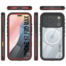 Load image into Gallery viewer, Étui IP68 imperméable iPhone 17 Pro Max, Punkcase [Red] [série StudStar] [Slim Fit]
