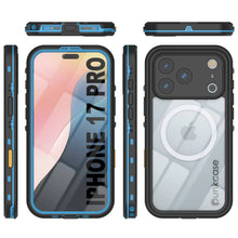 Load image into Gallery viewer, Étui IP68 imperméable iPhone 17 Pro, Punkcase [Bleu clair] [série StudStar] [Slim Fit] [Dirtoproof]
