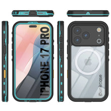 Load image into Gallery viewer, Étui IP68 imperméable iPhone 17 Pro, Punkcase [Teal] [série StudStar] [Slim Fit]
