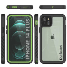 Load image into Gallery viewer, iPhone 14 Plus Waterproof Case, Punkcase [Extreme Series] Armor Cover W/ Built In Screen Protector [Light Green] (Color in image: Red)
