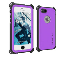 Load image into Gallery viewer, iPhone SE/5S/5 Waterproof Case, Ghostek® Nautical Purple Series| Underwater | Aluminum Frame (Color in image: Teal)
