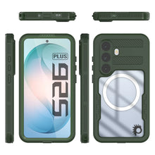 Load image into Gallery viewer, Coque étanche pour Galaxy S26+ Plus [Série Alpine 2.0] [Slim Fit] [Certifié IP68] [Antichoc] [Vert]
