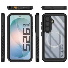 Load image into Gallery viewer, Coque étanche pour Galaxy S26 Plus, Punkcase [Extreme Mag Series] Armor Cover avec protecteur d'écran intégré [Noir]
