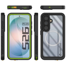 Load image into Gallery viewer, Coque étanche pour Galaxy S26 Plus, Punkcase [Extreme Mag Series] Armor Cover avec protecteur d'écran intégré [Vert]
