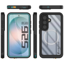 Load image into Gallery viewer, Coque étanche pour Galaxy S26 Plus, Punkcase [Extreme Mag Series] Armor Cover avec protection d'écran intégrée [Sarcelle]
