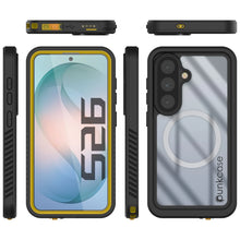Load image into Gallery viewer, Coque étanche pour Galaxy S26, Punkcase [Extreme Mag Series] Armor Cover avec protecteur d'écran intégré [Jaune]
