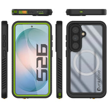 Load image into Gallery viewer, Coque étanche pour Galaxy S26, Punkcase [Extreme Mag Series] Armor Cover avec protecteur d'écran intégré [Vert]

