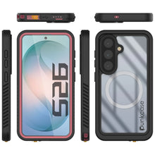 Load image into Gallery viewer, Coque étanche pour Galaxy S26, Punkcase [Extreme Mag Series] Armor Cover avec protecteur d'écran intégré [Rose]

