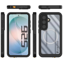 Load image into Gallery viewer, Coque étanche pour Galaxy S26, Punkcase [Extreme Mag Series] Armor Cover avec protecteur d'écran intégré [Noir]
