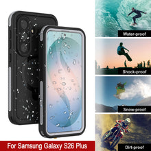Load image into Gallery viewer, Coque étanche pour Galaxy S26 Plus [Série Kickstud 2.0] Housse de protection IP68 avec protection d'écran et béquille [Blanc]
