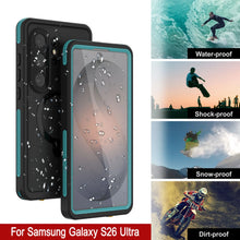 Charger l'image dans la galerie, Coque ultra étanche pour Galaxy S26 [Série Kickstud 2.0] Housse de protection IP68 avec protection d'écran et béquille [Sarcelle]
