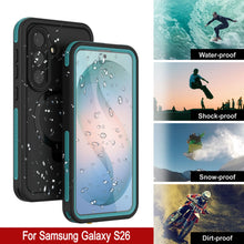 Load image into Gallery viewer, Coque étanche pour Galaxy S26 [Série Kickstud 2.0] Housse de protection IP68 avec protection d'écran et béquille [Sarcelle]
