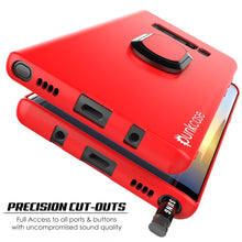 Load image into Gallery viewer, Galaxy Note 8 Case, Punkcase Magnetix Protective TPU Cover W/ Kickstand, Screen Protector [Red] 
