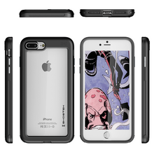 Load image into Gallery viewer, iPhone 7+ Plus Case, Ghostek®  Atomic Slim Series  for iPhone 7+ Plus Rugged Heavy Duty Case[BLACK] (Color in image: Gold)
