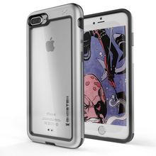 Charger l&#39;image dans la galerie, iPhone 7+ Plus Case, Ghostek®  Atomic Slim Series  for iPhone 7+ Plus Rugged Heavy Duty Case[SILVER] (Color in image: Silver)
