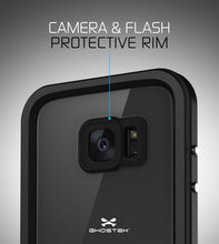Charger l'image dans la galerie, Galaxy S7 EDGE Waterproof Case, Ghostek® Atomic 2.0 Black  Shock/Dirt/Snow Proof | Lifetime Warranty (Color in image: Gold)
