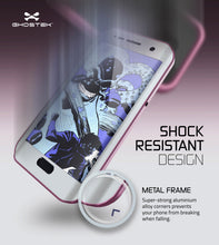 Charger l'image dans la galerie, Galaxy S7 EDGE Waterproof Case, Ghostek Atomic 2.0 Pink Shock/Dirt/Snow Proof | Lifetime Warranty (Color in image: Gold)
