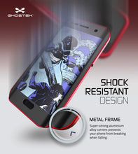 Charger l'image dans la galerie, Galaxy S7 EDGE Waterproof Case, Ghostek Atomic 2.0 Red Shock/Dirt/Snow Proof | Lifetime Warranty (Color in image: Gold)
