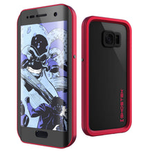 Charger l'image dans la galerie, Galaxy S7 EDGE Waterproof Case, Ghostek Atomic 2.0 Red Shock/Dirt/Snow Proof | Lifetime Warranty (Color in image: Red)
