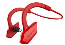 Load image into Gallery viewer, Headphones Bluetooth, Ghostek Earblades Red Sweatproof Bluetooth 4.1 Headphones Water Resistant (Color in image: red)
