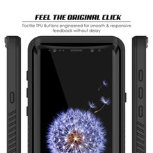 Charger l&#39;image dans la galerie, Galaxy S9 PLUS Waterproof Case, Punkcase [Extreme Series] [Slim Fit] [Shock/Snow proof] [Dirproof] Armor Cover W/ Built In Screen Protector [Black] 
