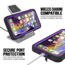 Charger l&#39;image dans la galerie, iPhone 11 Waterproof Case, Punkcase [Extreme Series] Armor Cover W/ Built In Screen Protector [Purple] (Color in image: Light Green)
