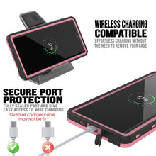 Charger l&#39;image dans la galerie, PunkCase Galaxy Note 10+ Plus Waterproof Case, [KickStud Series] Armor Cover [Pink] (Color in image: Green)
