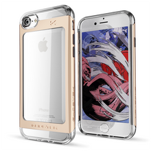 Load image into Gallery viewer, iPhone 7 Case, Ghostek® Cloak 2.0 Gold w/ Explosion-Proof Screen Protector | Aluminum Frame (Color in image: Gold)
