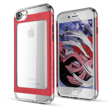 Load image into Gallery viewer, iPhone 7 Case, Ghostek® 2.0  Cloak 2.0 Red Series w/ Explosion-Proof Screen Protector | Aluminum Frame (Color in image: Red)
