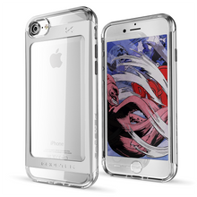 Load image into Gallery viewer, iPhone 7 Case, Ghostek® 2.0  Cloak 2.0 Silver Series w/ Explosion-Proof Screen Protector | Aluminum Frame (Color in image: Silver)
