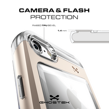 Load image into Gallery viewer, iPhone 8 Case, Ghostek® Cloak 2.0 Series for Apple iPhone 8 Slim Protective Armor Case Cover | Explosion-Proof Screen Protector | Aluminum Frame | TPU Shell | Warranty | Ultra Fit (Black) 
