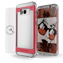Load image into Gallery viewer, Galaxy S8 Plus Case, Ghostek® 2.0 Red Series w/ Explosion-Proof Screen Protector | Aluminum Frame (Color in image: Red)
