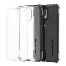 Load image into Gallery viewer, Moto G4 Case, Ghostek Covert Clear Series | Clear TPU | Explosion-Proof Screen Protector | Ultra Fit (Color in image: Clear)
