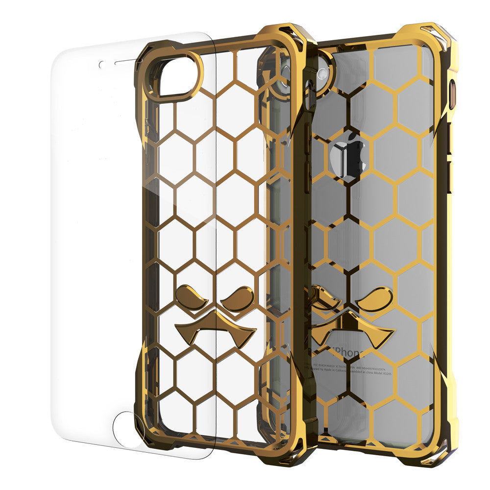 iPhone 7 Plus Case, Ghostek® Covert Gold, Premium Impact Protective Armor | Warranty (Color in image: gold)