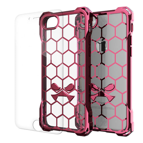 iPhone 7 Case, Ghostek® Covert Peach, Premium Impact Protective Armor | Lifetime Warranty Exchange (Color in image: peach)