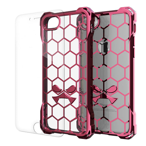 iPhone 7 Plus Case, Ghostek® Covert Peach, Premium Impact Protective Armor | Warranty (Color in image: peach)