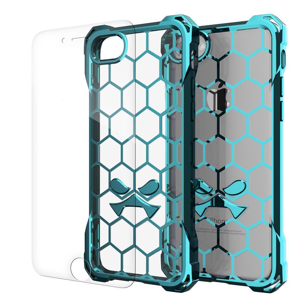 iPhone 8+ Plus Case, Ghostek® Covert Teal Premium Protective Armor | Lifetime Warranty Exchange (Color in image: teal)